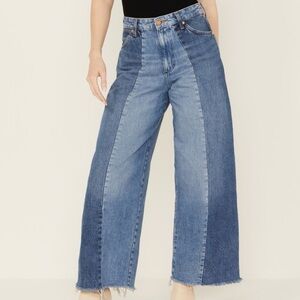 Wrangler Women's Blue Flare & Wide Leg Jeans